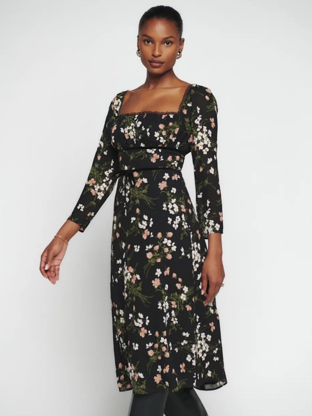 Reformation Pennie Dress in Gemini Floral NWT 0